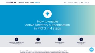 
                            2. How to integrate Active Directory in 4 steps - Paessler AG