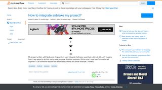 
                            10. How to integrate airbrake my project? - Stack Overflow