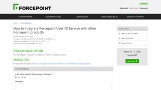 
                            7. How to integrate Forcepoint User ID Service with ... - Forcepoint Support