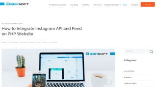 
                            9. How to Integrate Instagram Login & Feed on your Website | GBKSOFT ...