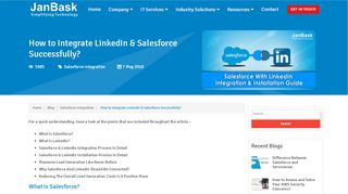 
                            6. How to Integrate LinkedIn & Salesforce Successfully - Installation ...
