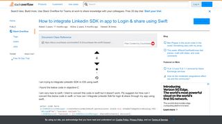 
                            10. How to integrate Linkedin SDK in app to Login & share using Swift ...