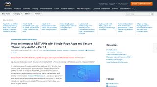 
                            13. How to Integrate REST APIs with Single-Page Apps and Secure ...