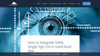 
                            10. How to Integrate SAML Single Sign-On in ownCloud App - ownCloud