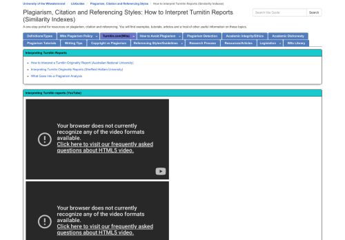 
                            13. How to Interpret Turnitin Reports (Similarity Indexes ... - Wits Libguides