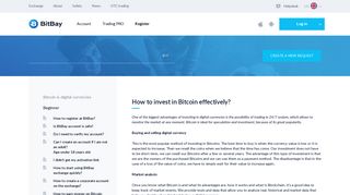 
                            10. How to invest in Bitcoin effectively? - Bitcoin exchange | BitBay
