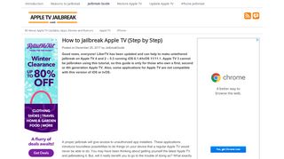 
                            3. How to Jailbreak Apple TV 2, 3, 4 (Step by Step)