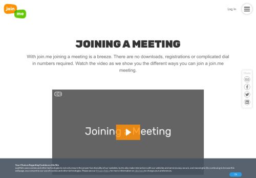 
                            12. How To Join a Meeting - Join.me