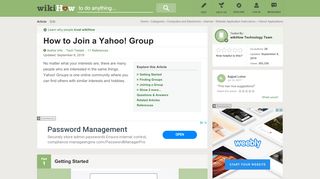 
                            9. How to Join a Yahoo! Group: 13 Steps (with Pictures) - wikiHow