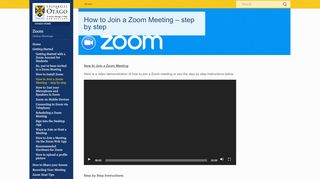 
                            5. How to Join a Zoom Meeting – step by step | Zoom - Otago Blogs