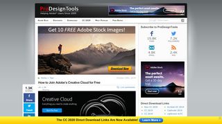 
                            5. How to Join Adobe's Creative Cloud for Free - ProDesignTools