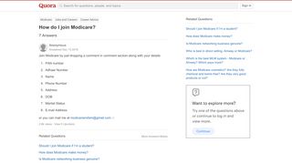 
                            13. How to join Modicare - Quora