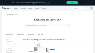 
                            13. How to join my Synology NAS into Windows Active Directory domain ...