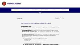 
                            5. How to join SPI (Service Preparatory Institute), Aurangabad