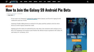 
                            8. How to Join the Galaxy S9 Android Pie Beta - Gotta Be Mobile