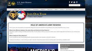 
                            4. How to Join - U.S. Army Reserve - Army.mil