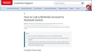 
                            1. How to Link a Nintendo Account to Nintendo Switch | Nintendo ...