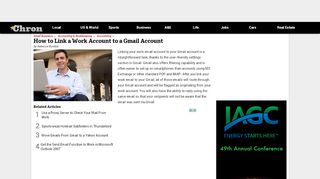 
                            7. How to Link a Work Account to a Gmail Account | Chron.com