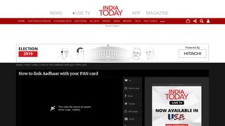 
                            11. How to link Aadhaar with your PAN card | IndiaToday