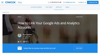 
                            11. How to Link Google Ads and Analytics Accounts | OWOX BI