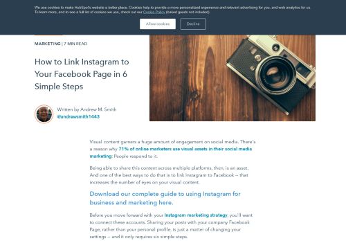 
                            13. How to Link Instagram to Your Facebook Page in 6 Simple Steps