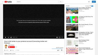 
                            6. How to link twitter to your pinterest account/Connecting twitter and ...