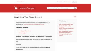 
                            4. How to Link Your Steam Account – Humble Bundle
