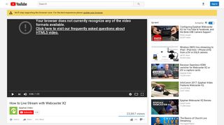 
                            4. How to Live Stream with Webcaster X2 - YouTube