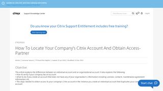 
                            5. How To Locate Your Company's Citrix Account ... - Support & Services