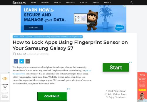 
                            6. How to Lock Apps Using Fingerprint Sensor on Samsung Galaxy S7