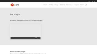 
                            10. How to Log In | Good Deal GPS