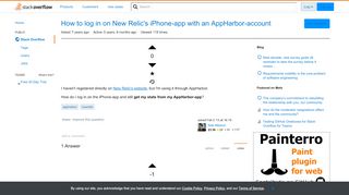 
                            10. How to log in on New Relic's iPhone-app with an AppHarbor-account ...
