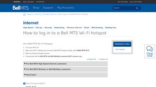 
                            11. How to log in to a Bell MTS Wi-Fi hotspot | MTS