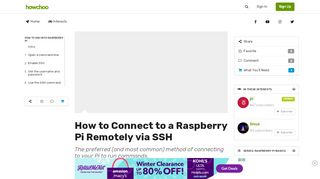 
                            7. How to log in to a Raspberry Pi via SSH - howchoo