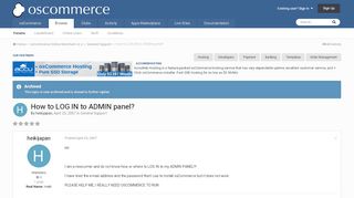 
                            2. How to LOG IN to ADMIN panel? - Installation and Configuration ...