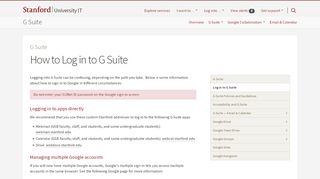 
                            8. How to Log in to G Suite | University IT