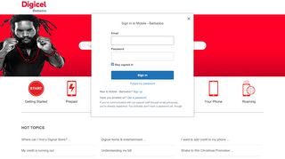 
                            4. How to log in to My Digicel App using WiFi – Mobile - Barbados