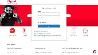 
                            6. How to log in to My Digicel App using WiFi – Mobile - Trinidad