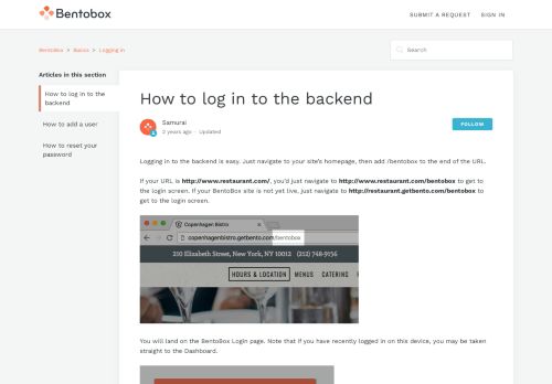 
                            1. How to log in to the backend – BentoBox