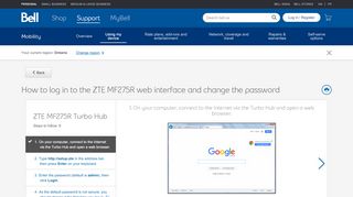 
                            11. How to log in to the ZTE MF275R web interface and change the ...