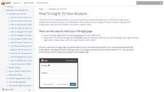 
                            5. How To Log In To Your Account - UK2.net - UK2.net Knowledgebase