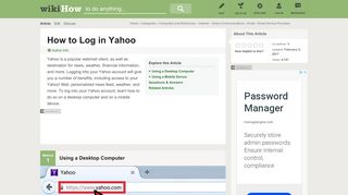 
                            4. How to Log in Yahoo: 6 Steps (with Pictures) - wikiHow