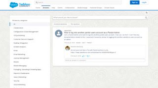 
                            10. How to log into another pardot users account as a Pardot Admin ...