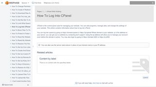 
                            2. How To Log Into CPanel - Midphase - Midphase Knowledgebase
