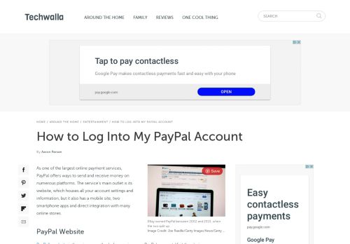 
                            6. How to Log Into My PayPal Account | Techwalla.com