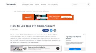 
                            5. How to Log Into My Ymail Account | Techwalla.com