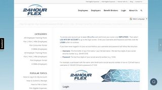 
                            10. How To Log Into Your Account/Consumer Portal – 24HourFlex