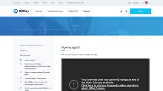 
                            10. How to log into your BitBay account? - Bitcoin exchange | BitBay