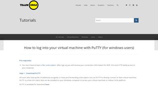 
                            1. How to log into your virtual machine with PuTTY (for windows users ...