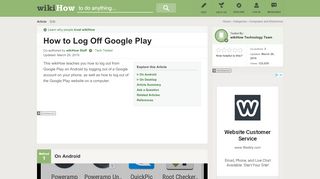 
                            13. How to Log Off Google Play: 10 Steps (with Pictures) - wikiHow